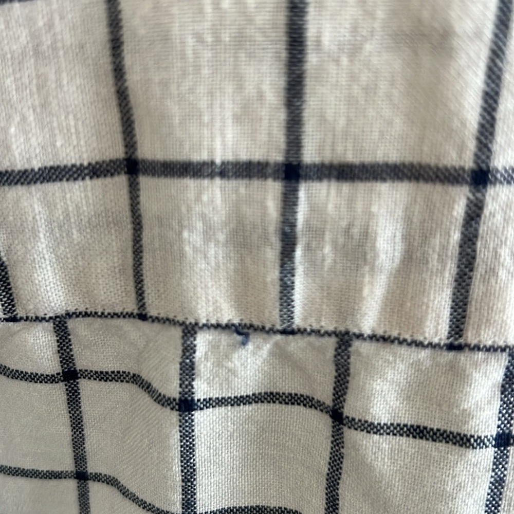 Banana Republic white and blue XL - Picture 4 of 12